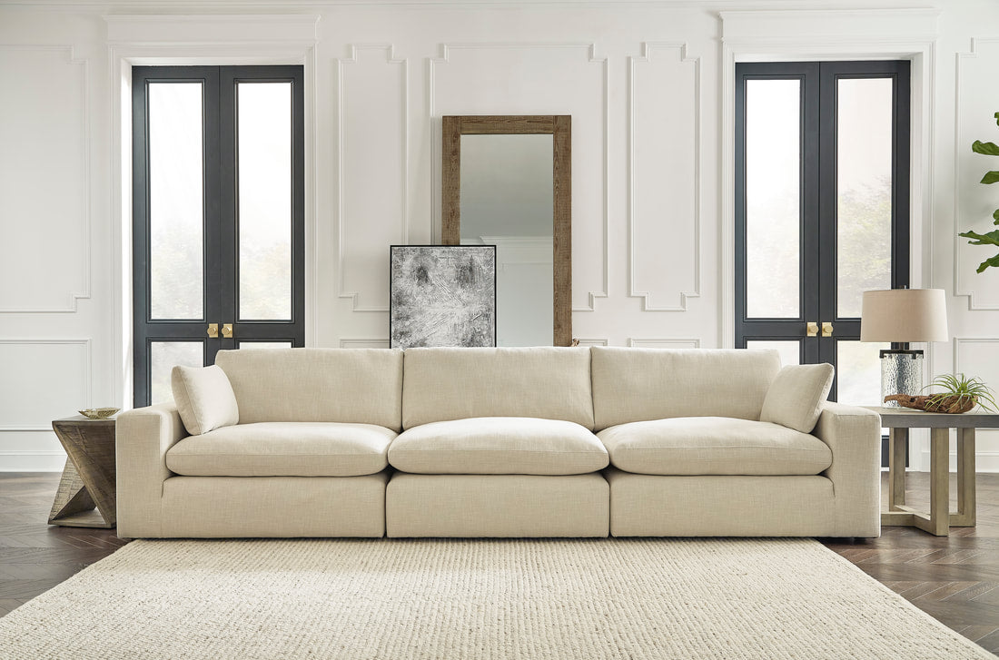 Elyza Linen 5-Piece Symmetrical Sectional (Contact for Custom Configuration)