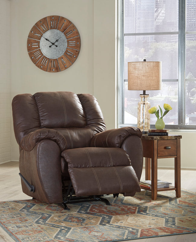 Ashley 1030125 - Walnut Rocker Recliner