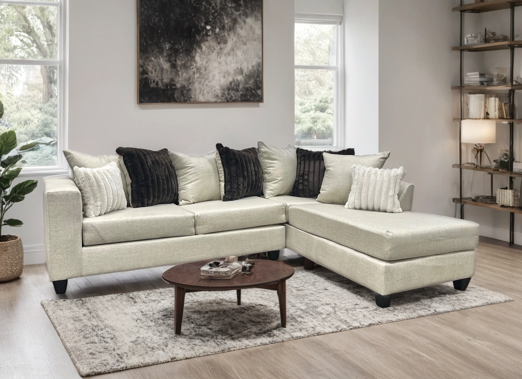 110-BEIGE Sectional **NEW ARRIVAL** **SUPER SALE**