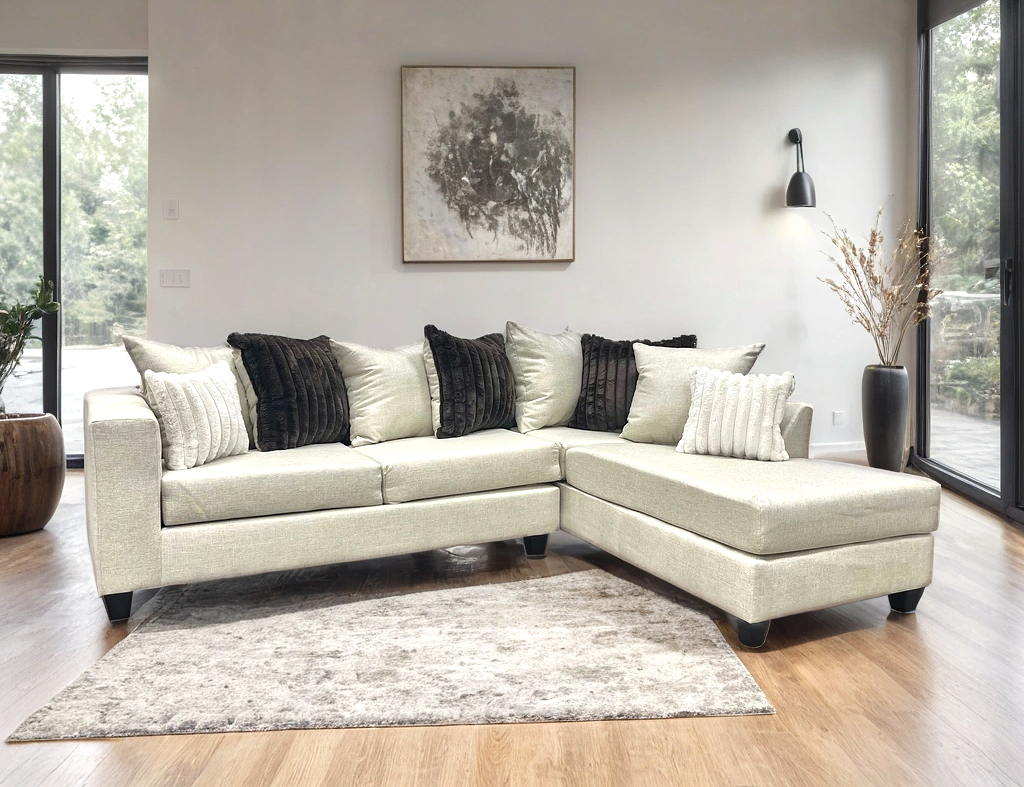 110-BEIGE Sectional **NEW ARRIVAL** **SUPER SALE**