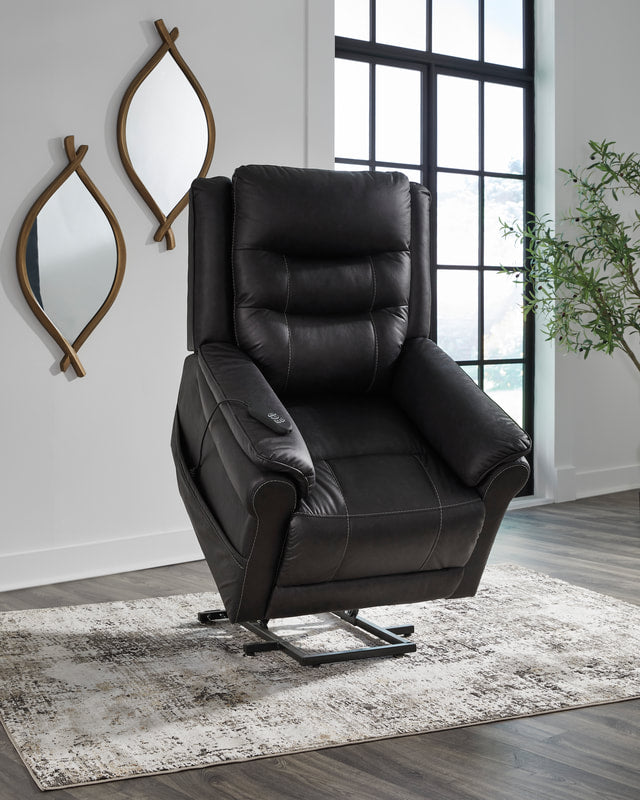 Ashley 1800512 - Power Lift Recliner (Heat/Massage)