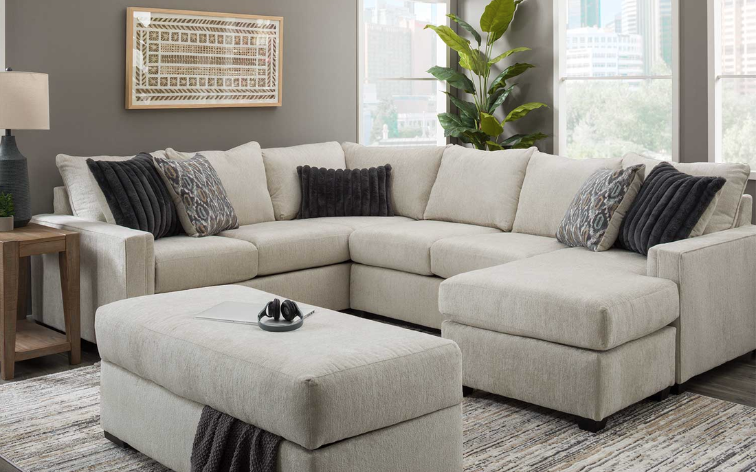 Behold Sectional - Stone