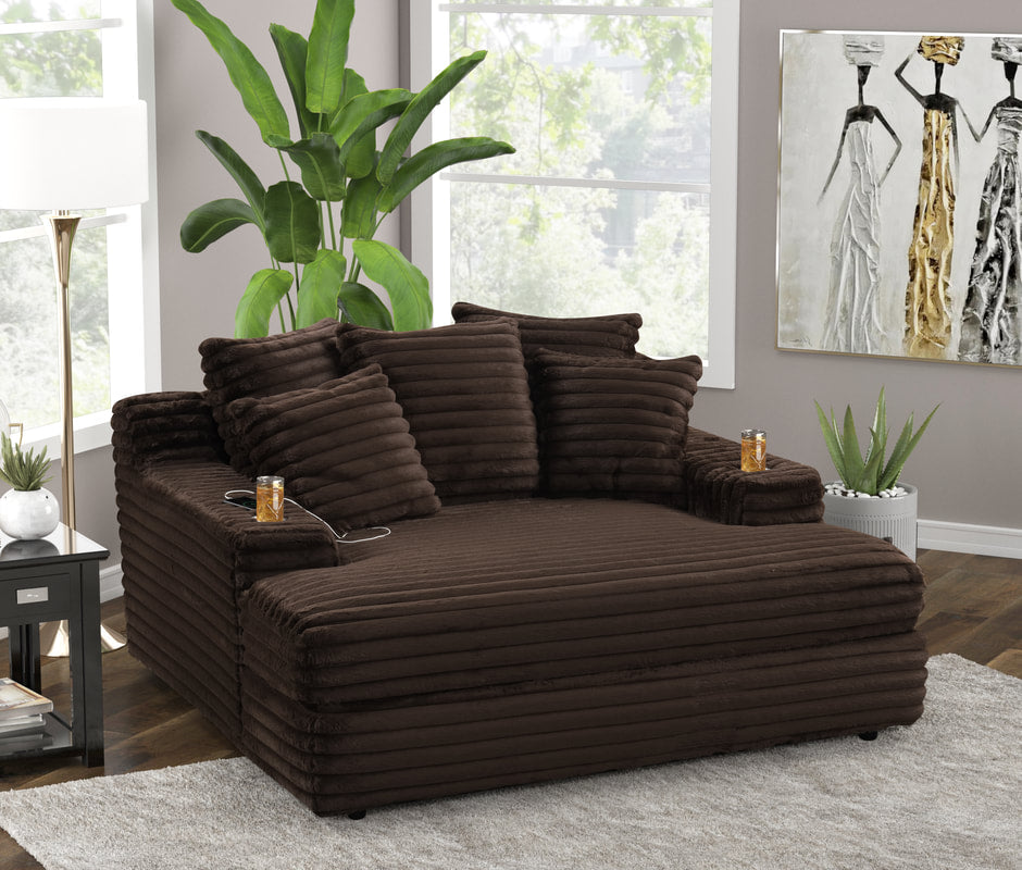 TIKTOK Corduroy Oversized Sofa Chair