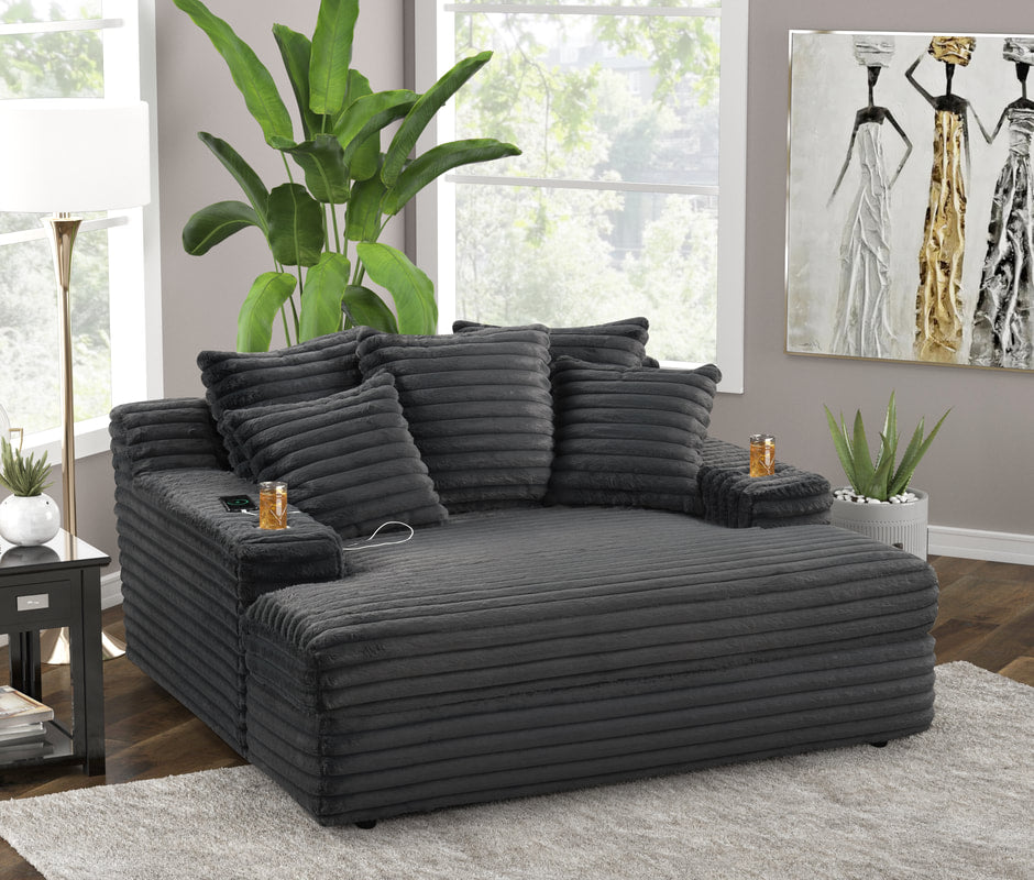 TIKTOK Corduroy Oversized Sofa Chair