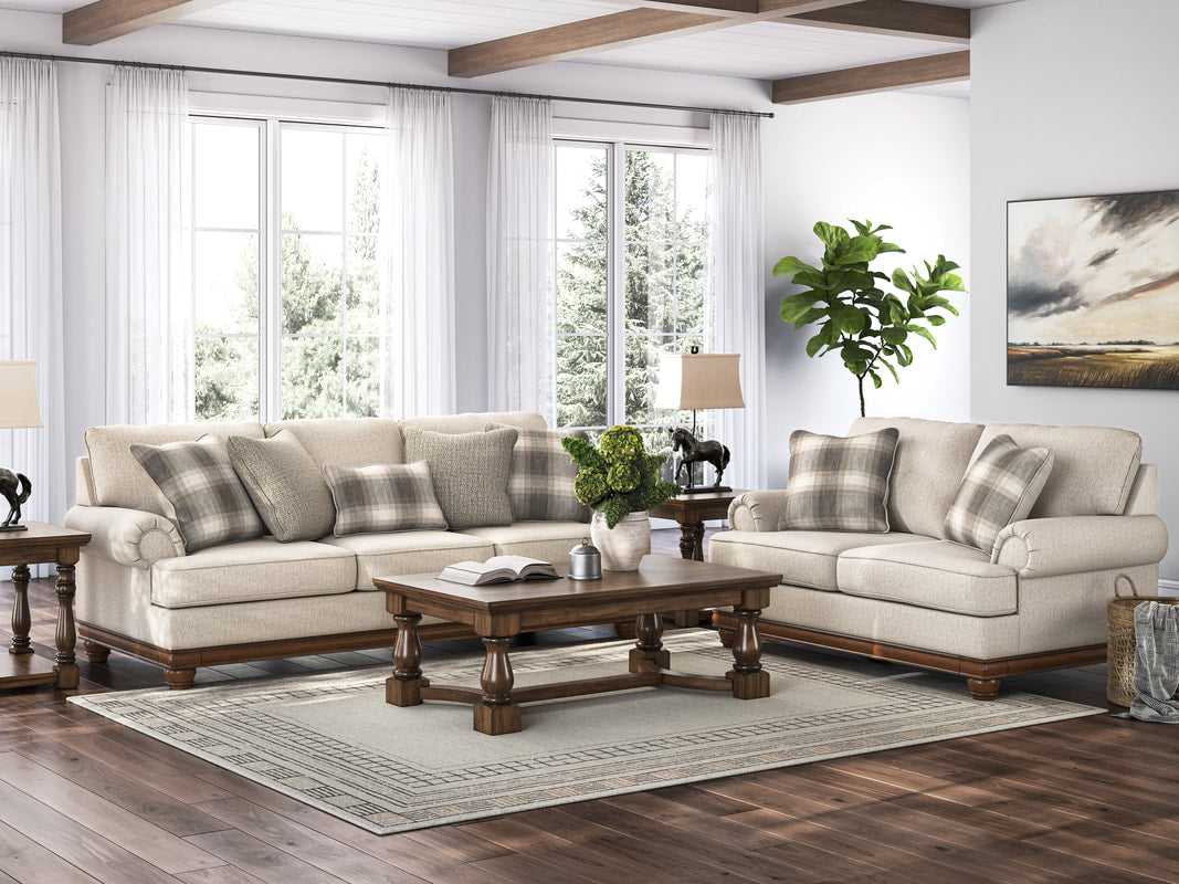 Ashley 568-03 Oversized Sofa and Loveseat Set