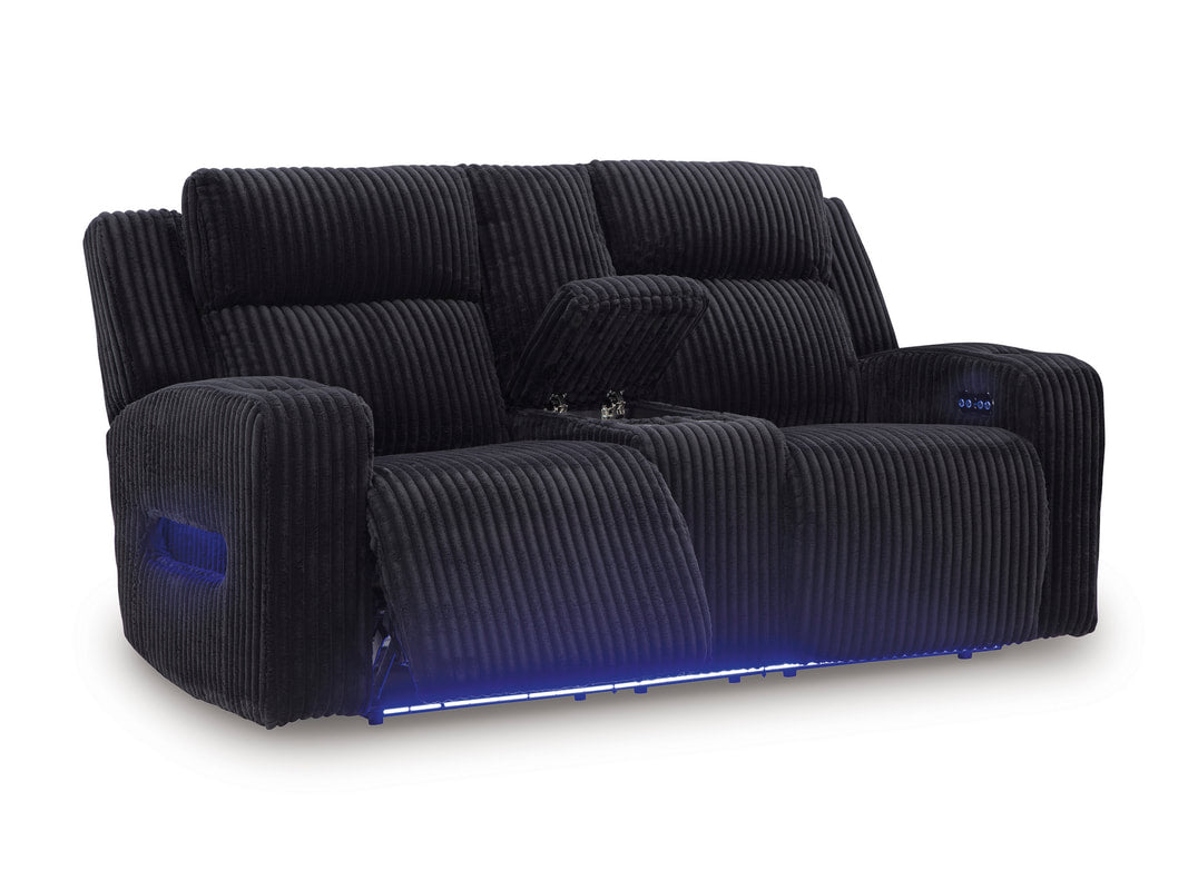 Ashley 642-02 - 2PC or 3PC Power Reclining LED/STEREO Set **NEW ARRIVAL**