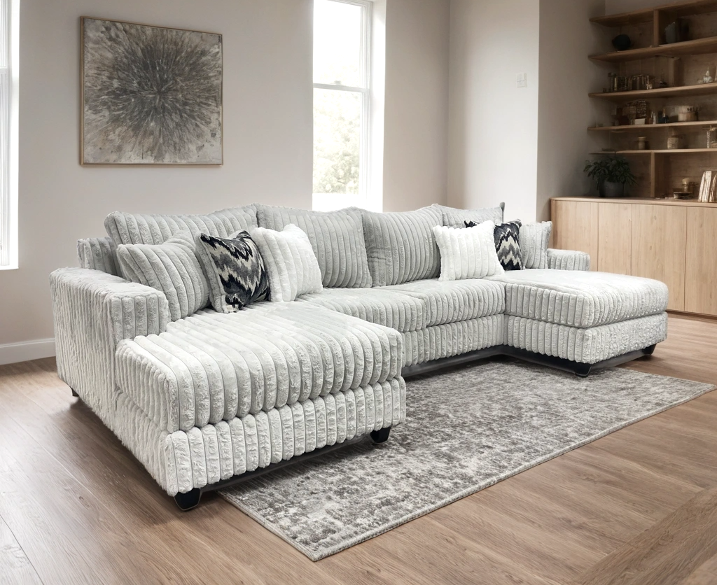 Belmont Corduroy Sectional