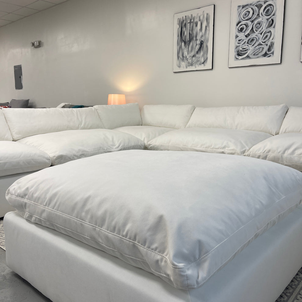 BIG DADDY XL 6 Piece Cloud White Linen