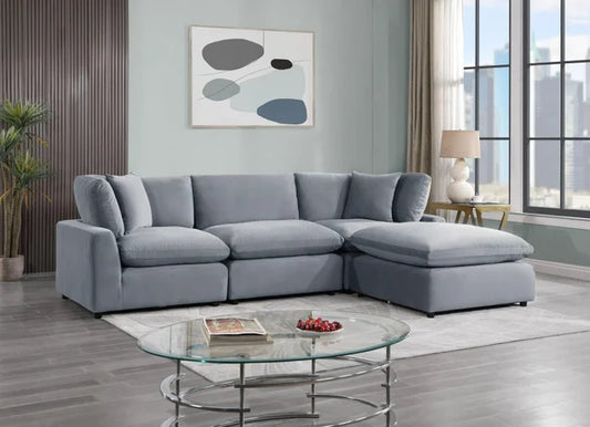 Modern Living Room Couch | Lux Cloud Couch | King Gallery Furniture