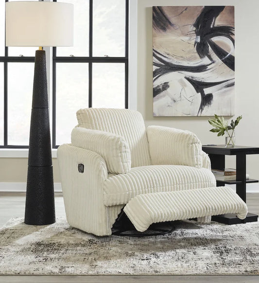 Swivel Recliner Glider | White Swivel Recliner| King Gallery Furniture