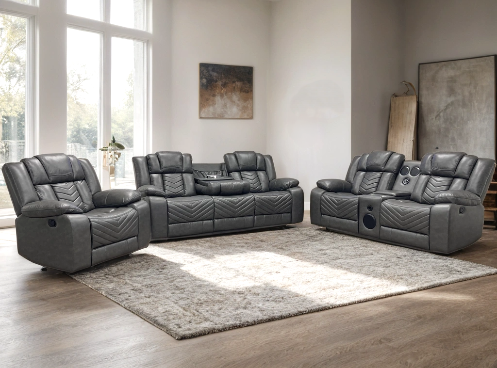 Ace Gray - 3PC Reclining Set **NEW ARRIVAL**
