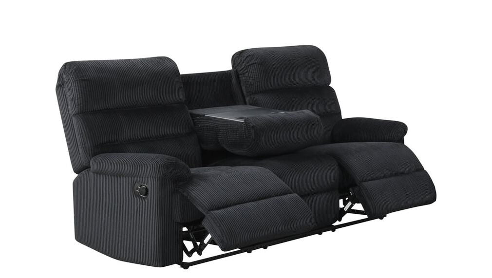 Albert Black - 3PC Reclining Set
