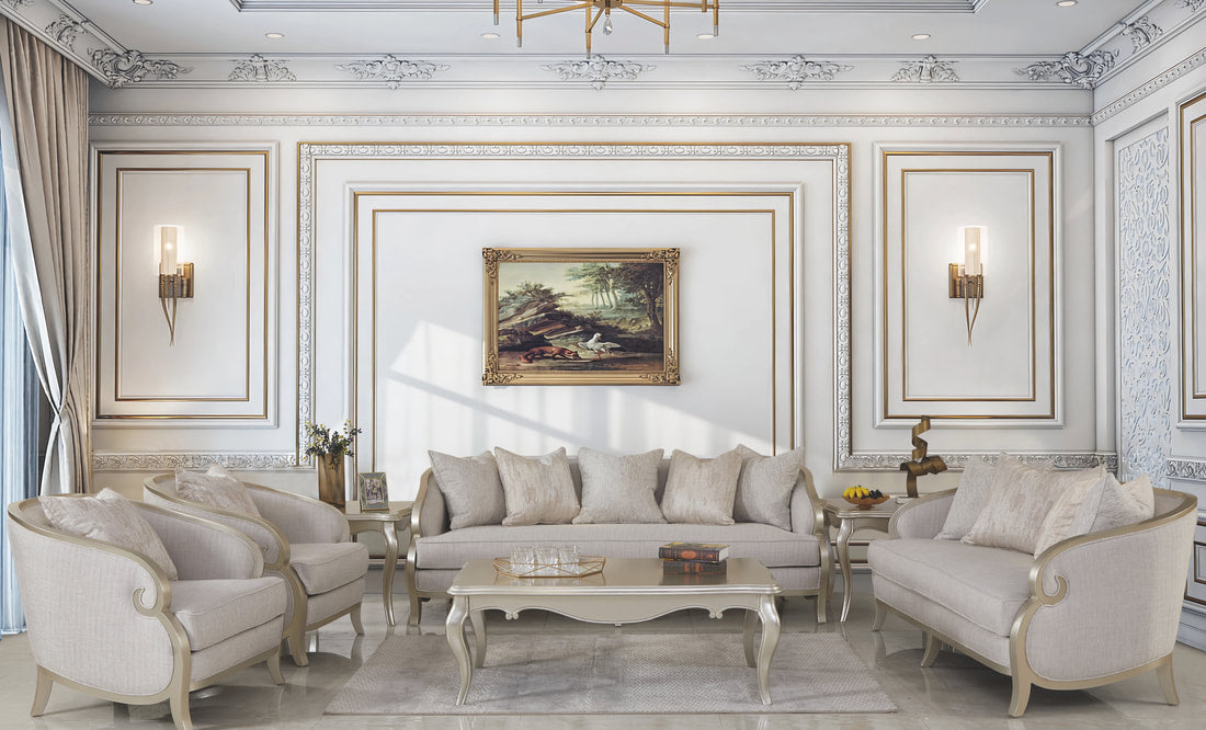 ALEXANDRA 2PC or 3PC or 4PC Living Room Set