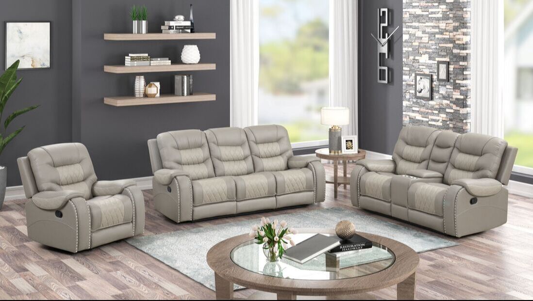 Ashley1004 OVERSIZED 3PC Reclining Set (ETA: 11/5)