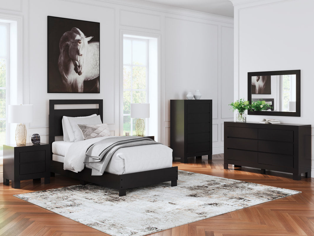 Ashley B4808 - 5pc Bedroom Set - Twin