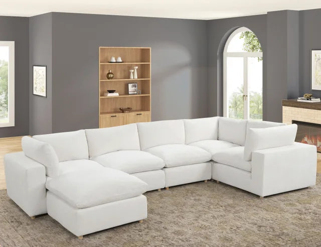 BIG DADDY XXL 6 Piece Cloud Sectional