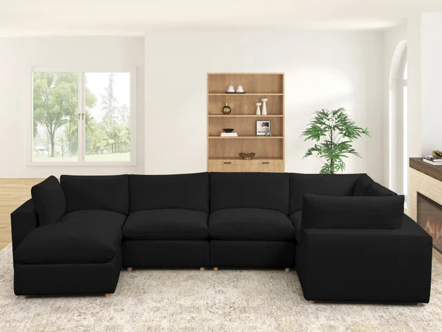 BIG DADDY XXL 6 Piece Cloud Sectional
