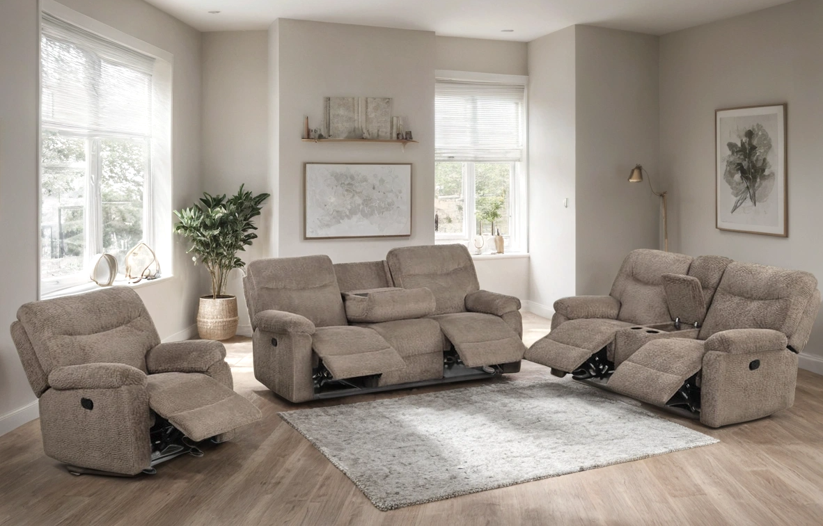 BRAVO20 - 3pc Reclining Set **NEW ARRIVAL**