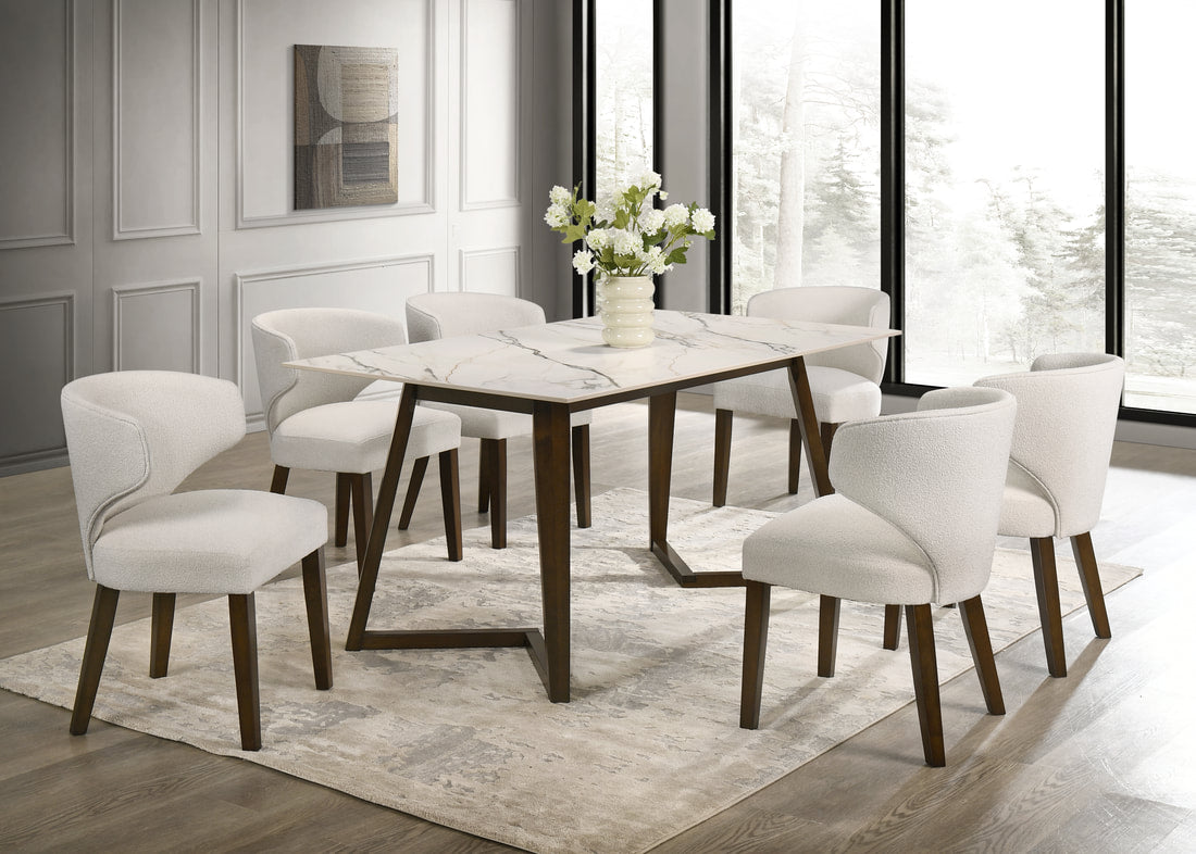 CAVA10 Dining Table + 6 Chair Set