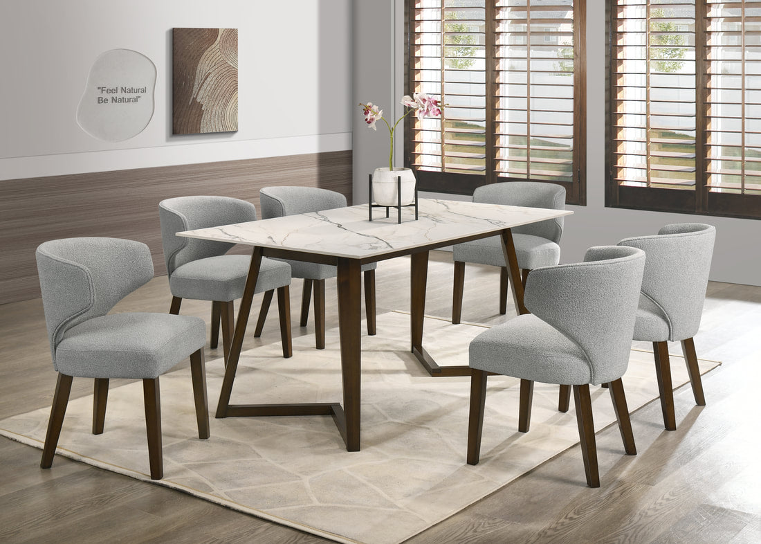 CAVA30 Dining Table + 6 Chair Set