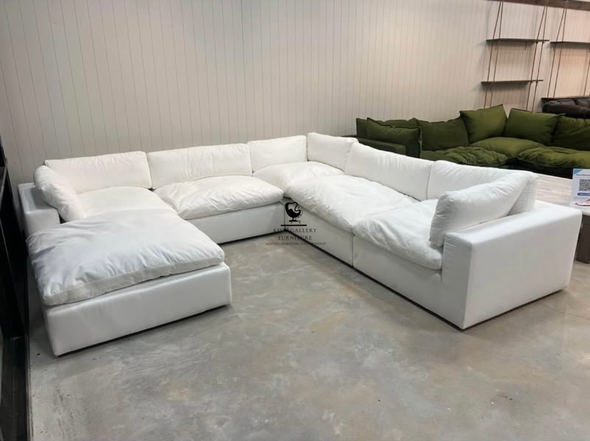 BIG DADDY XL 6 Piece Cloud White Linen