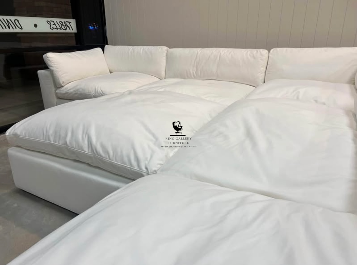 BIG DADDY XL 6 Piece Cloud White Linen