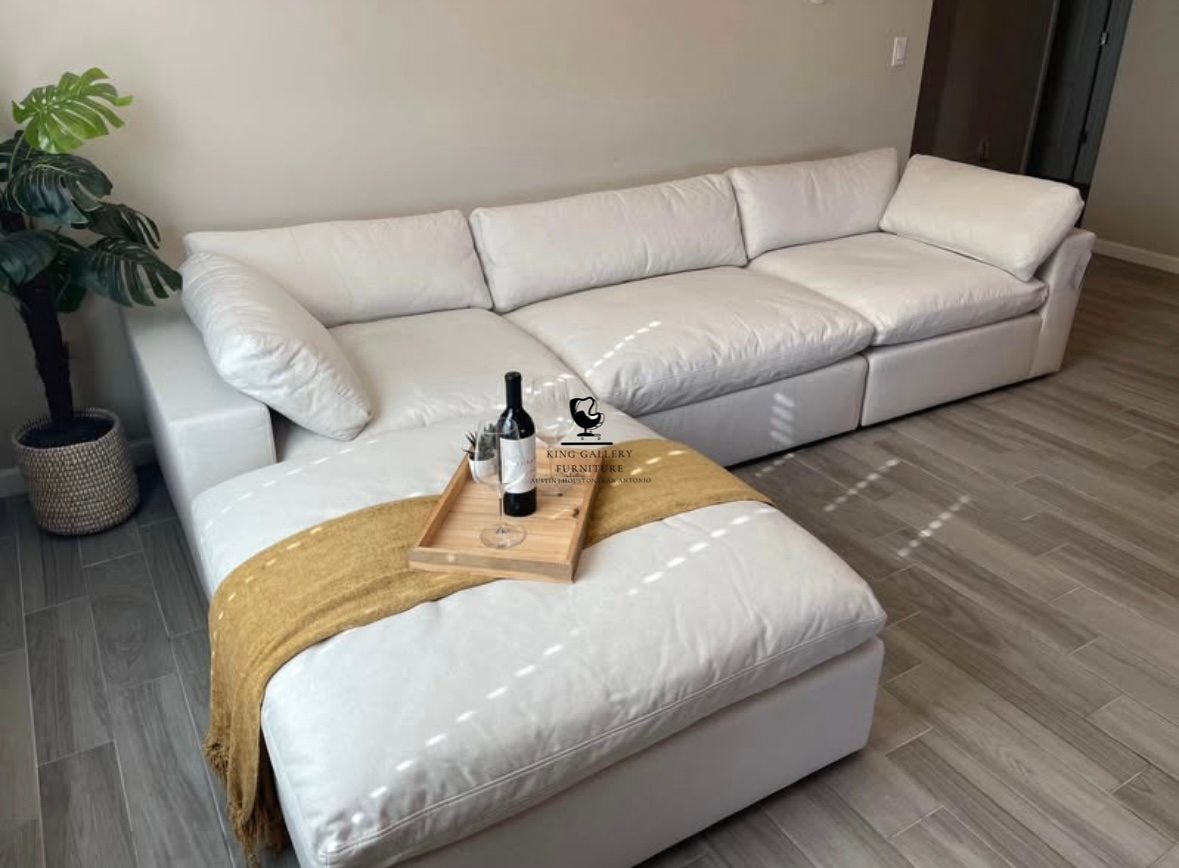 BIG DADDY XL 6 Piece Cloud Sand Linen