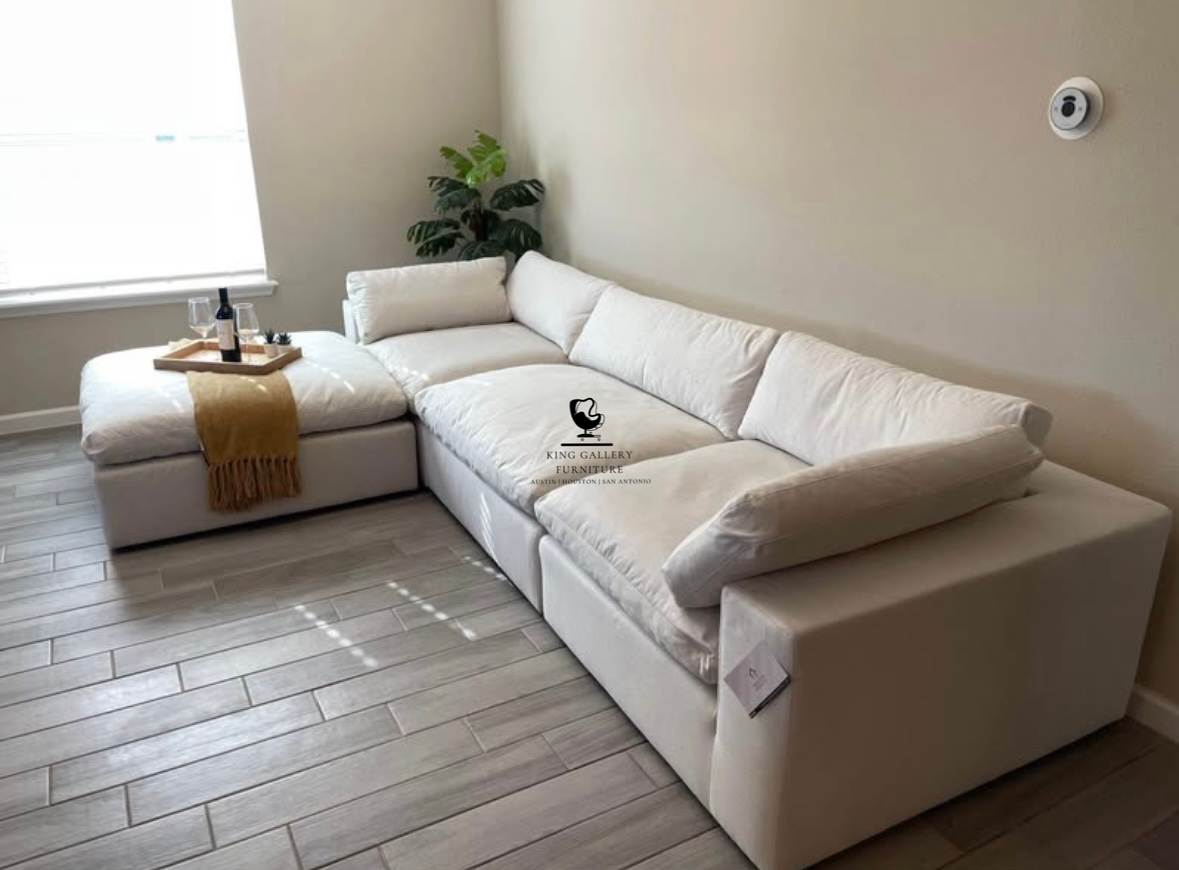 BIG DADDY XL 6 Piece Cloud Sand Linen