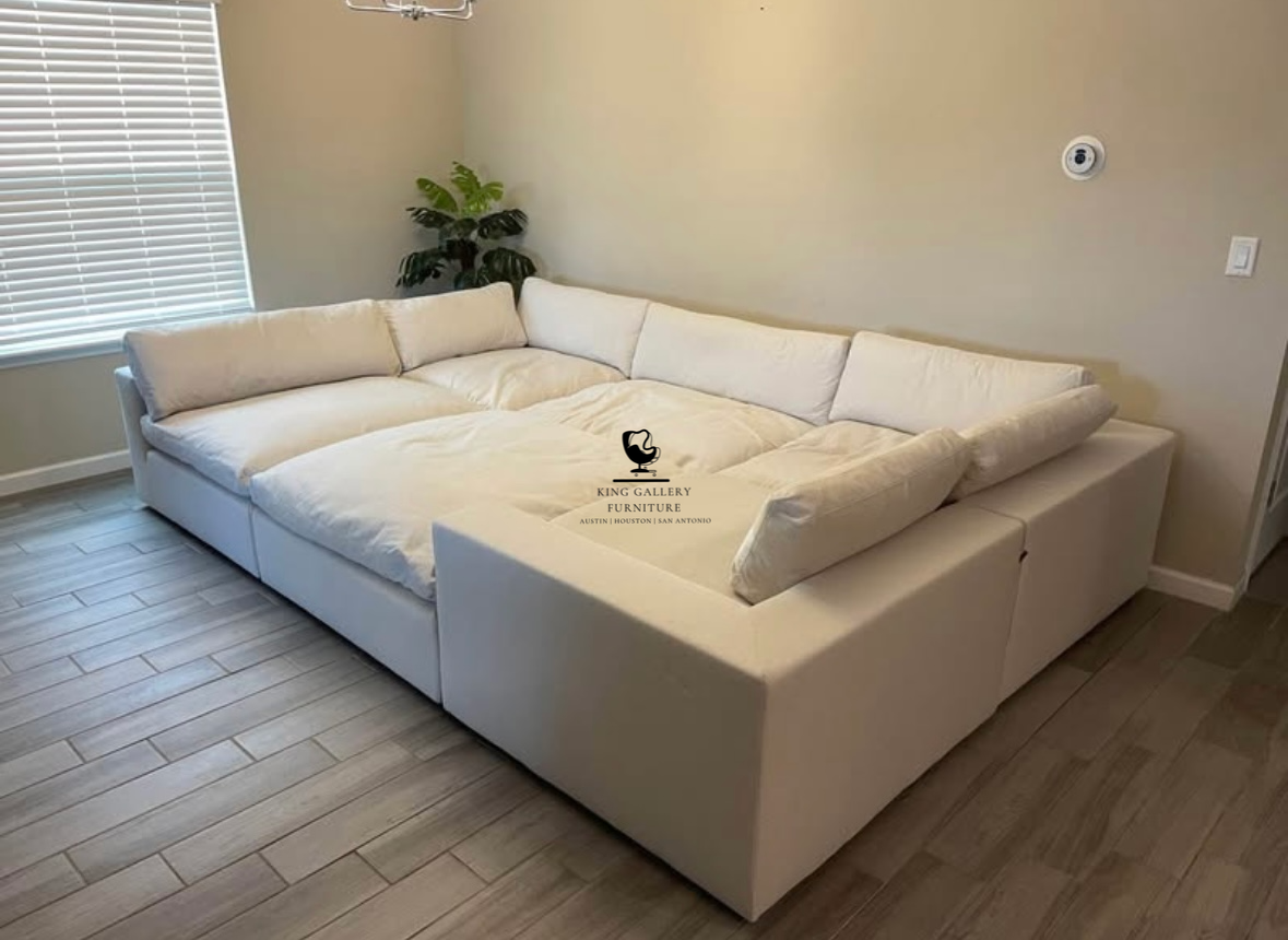 BIG DADDY XL 6 Piece Cloud Sand Linen