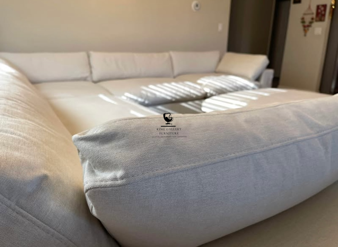 BIG DADDY XL 6 Piece Cloud Sand Linen