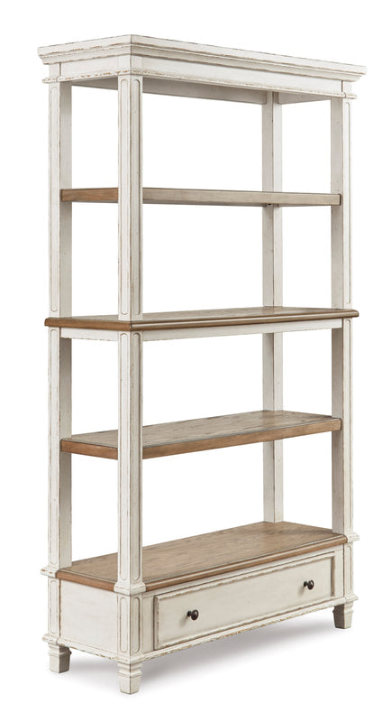 Realyn 75" Bookcase with 3 Shelves