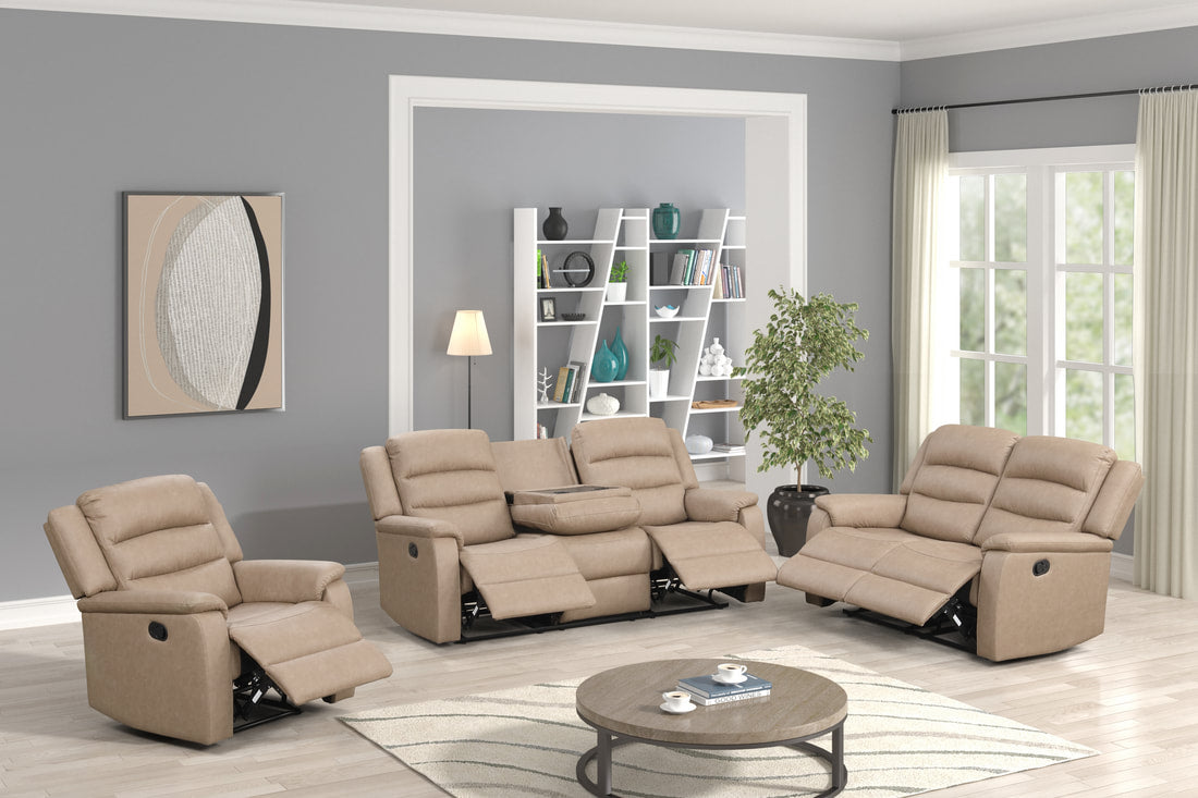 Hope Stone 3PC Reclining Set **NEW ARRIVAL**