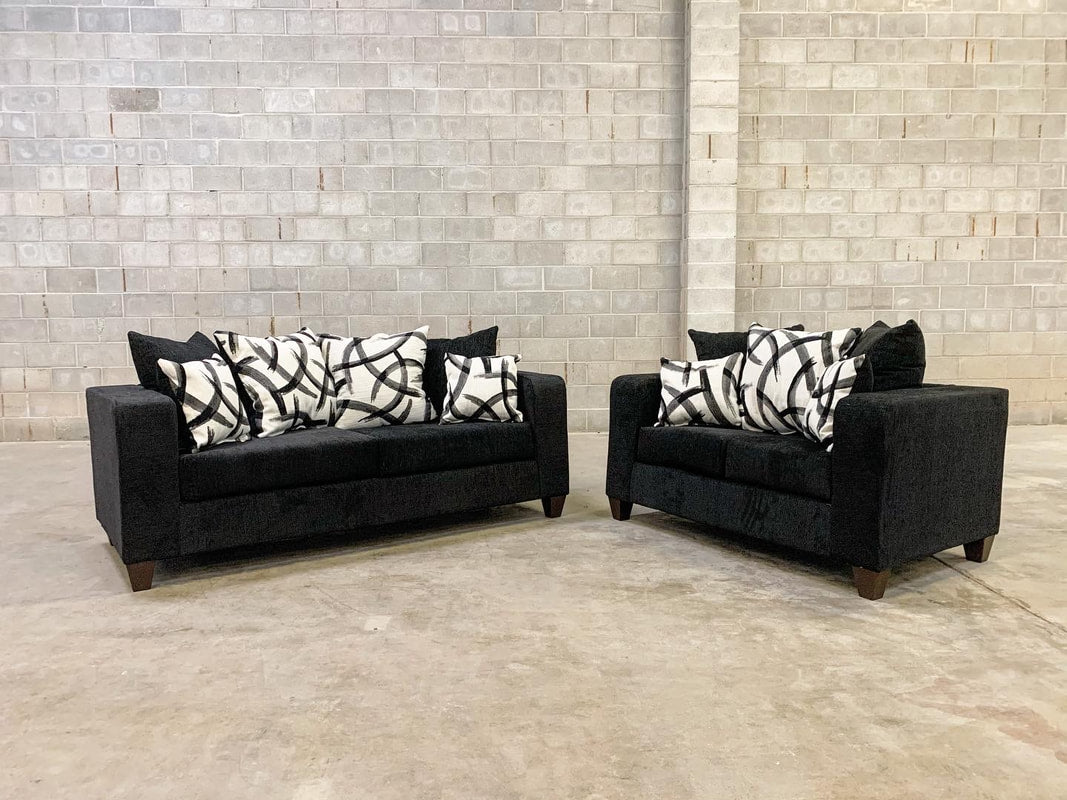 The Hudson Sofa and Loveseat