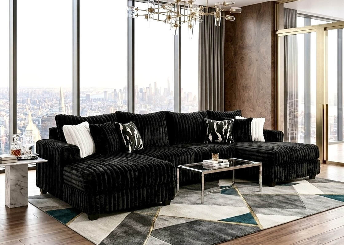 Belmont Corduroy Sectional
