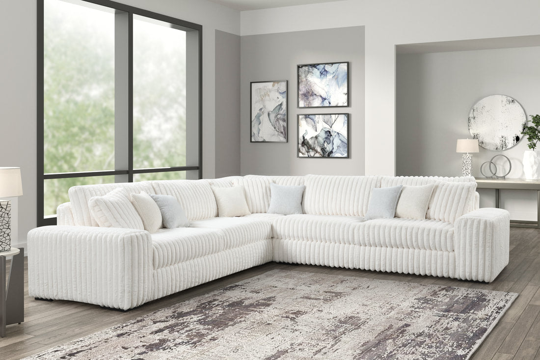 Marshmallow Oversized Sectional - Beige