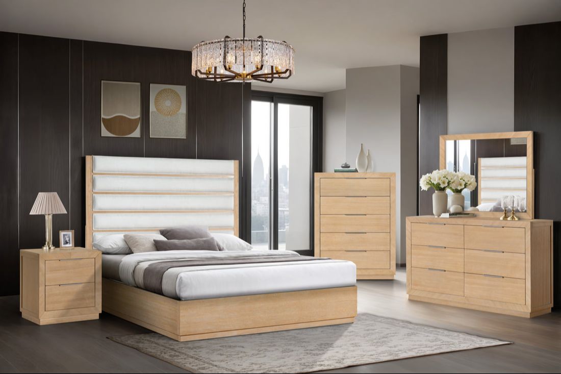 OSLO 4pc or 5pc Bedroom Set - Queen, King **NEW ARRIVAL**