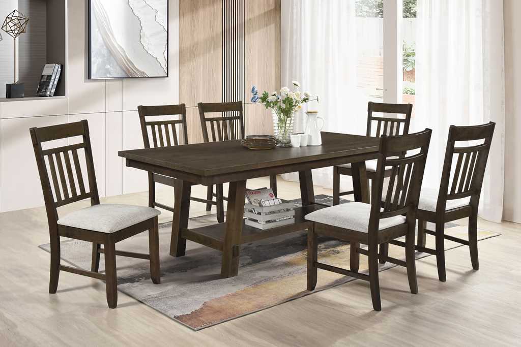 D360 - Dining Table & 6 Chairs Set **NEW ARRIVAL**