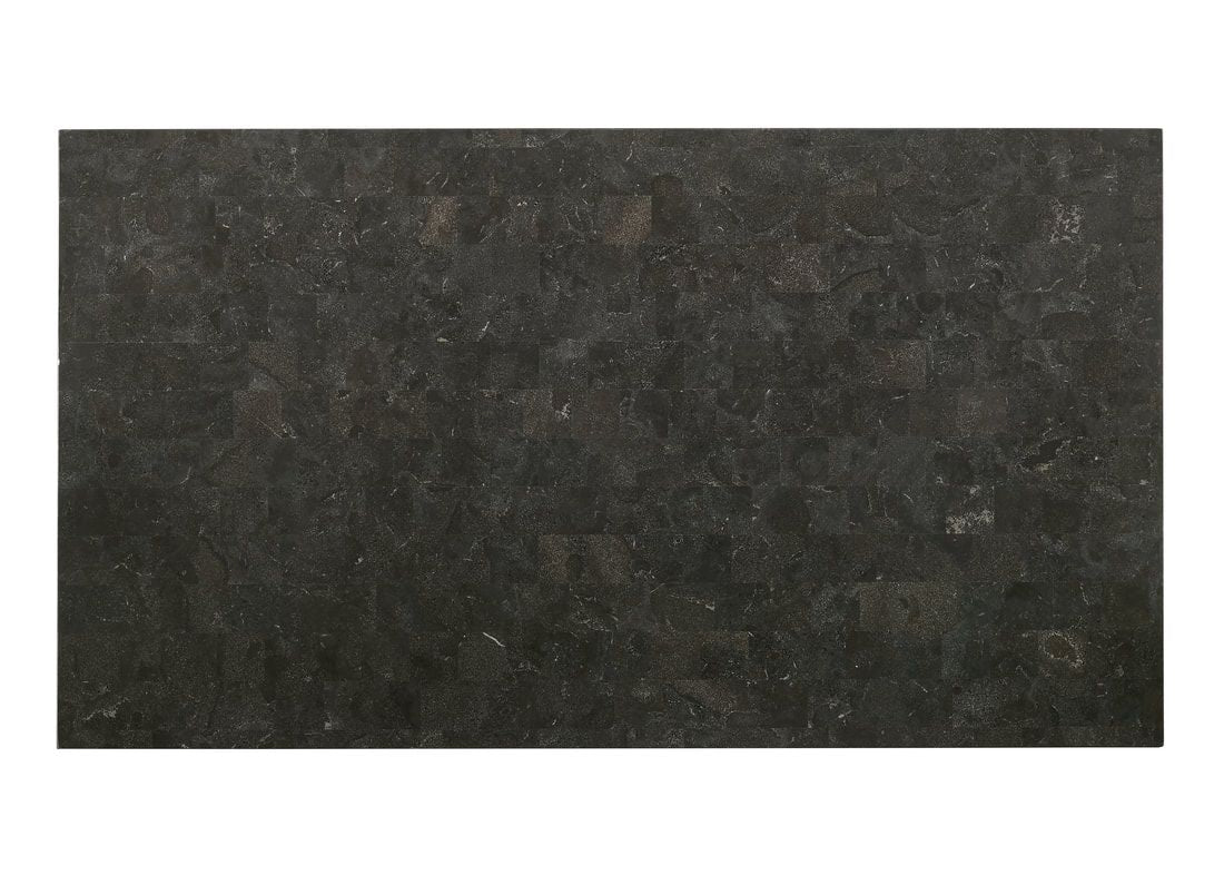 Melstone - (GENUINE MARBLE) Table & 6-Chairs