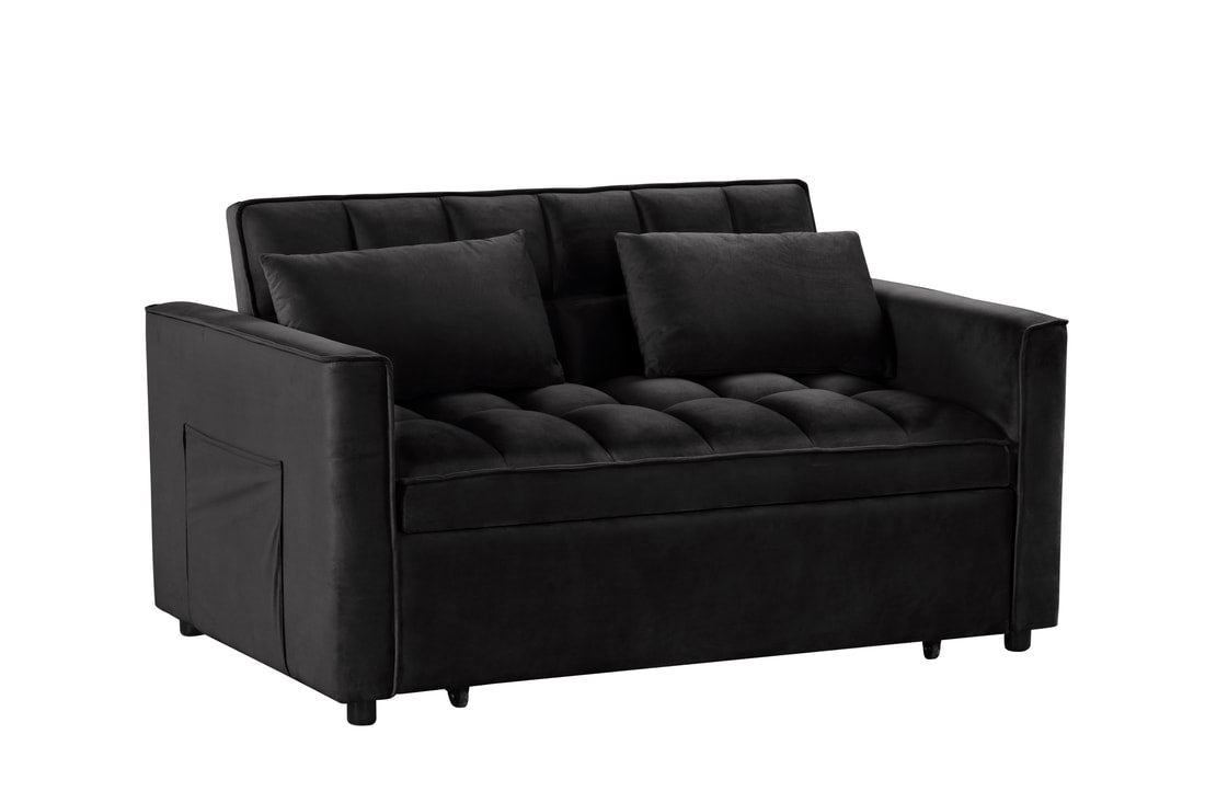 Relax Black Sleeper Sofa (ETA 10/23)