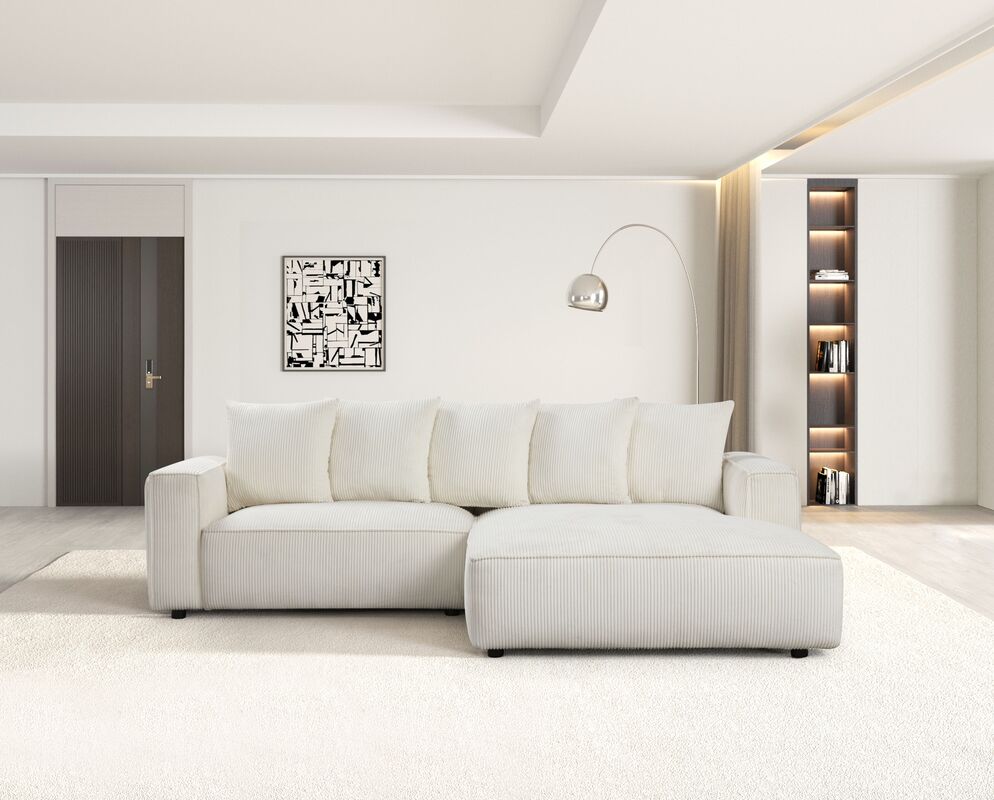 Romeo White Sectional