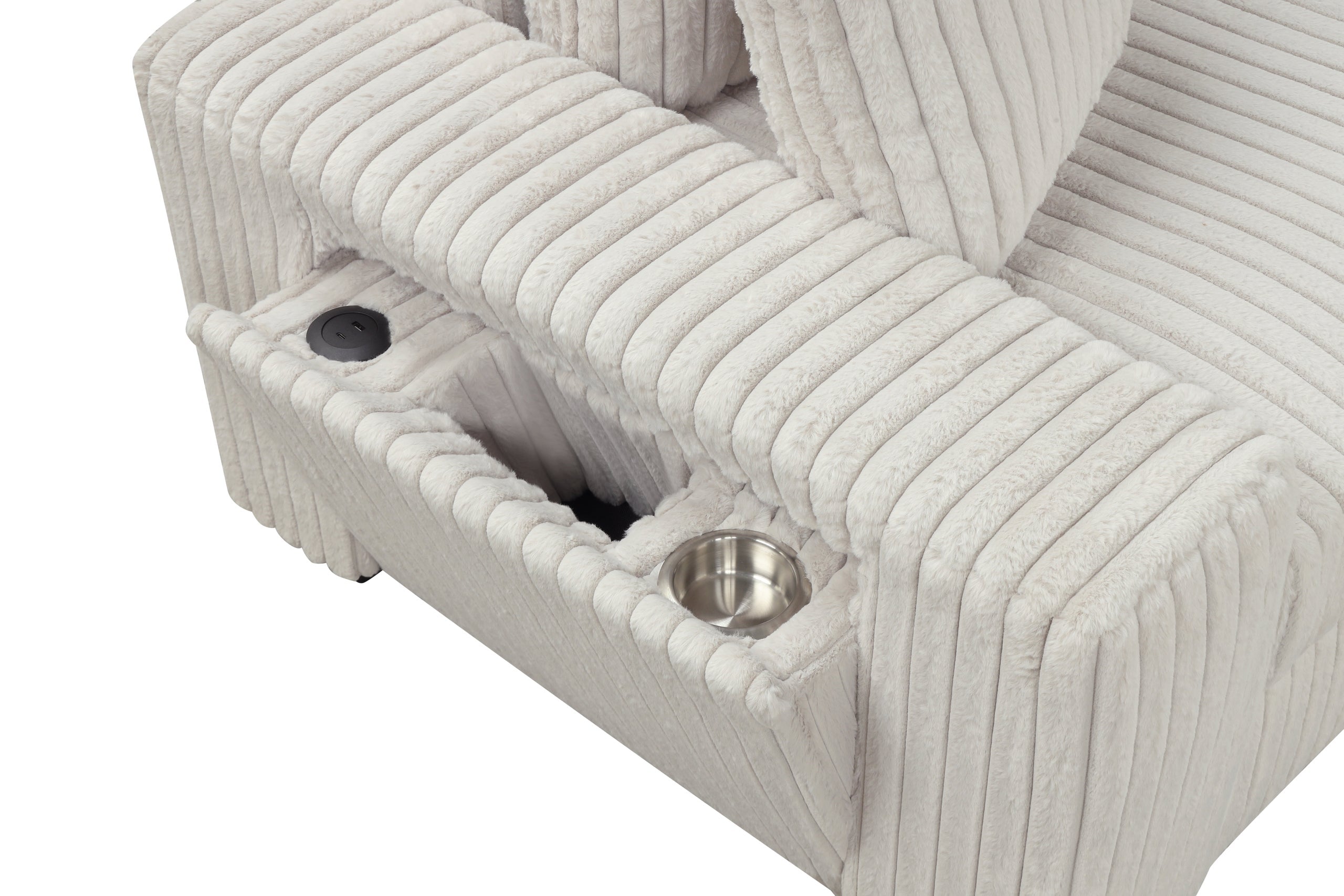 Bazooka Sectional Beige detail