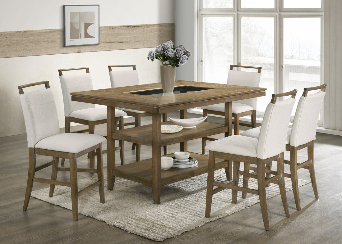 Tommy20 - Counter Height Table & 6 Chairs Set