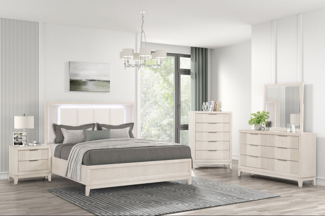 Uptown 4pc or 5pc Bedroom Set - Queen, King **NEW ARRIVAL**