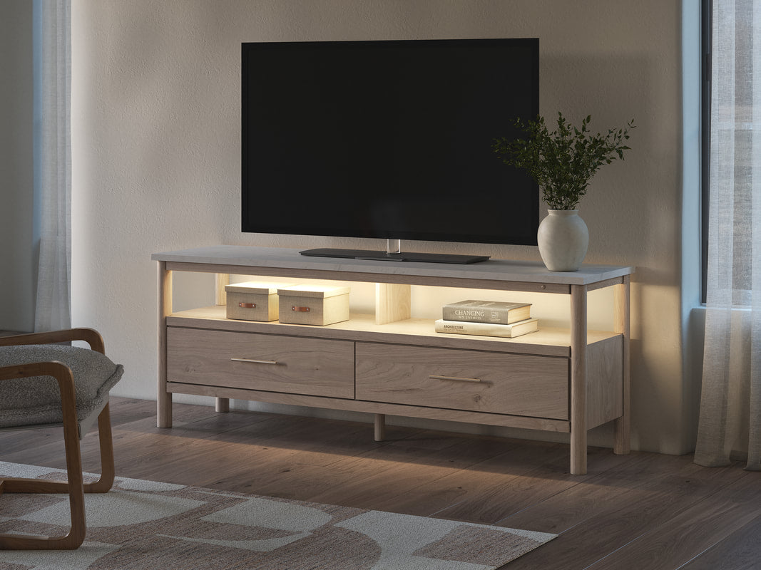 W2615-68  TV Stand 72"L (Ambient Lighting)
